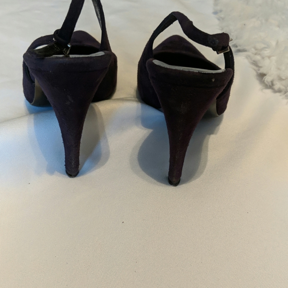 Prada heels 37 purple suede - Picture 6 of 6